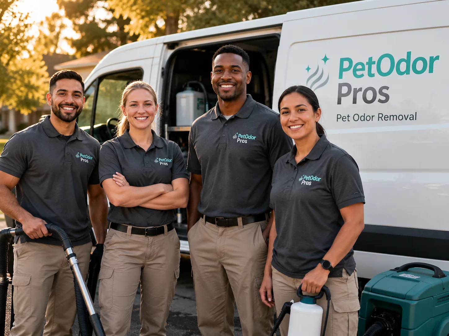 Pet Odor Removal team serving Buckingham, PA